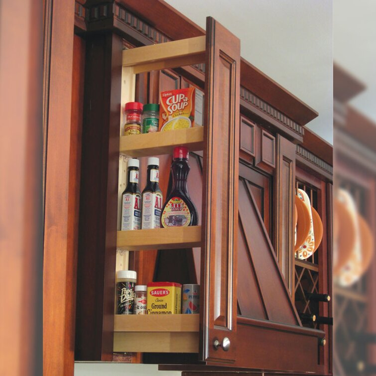 Rebrilliant Balliett Wood Pull Out Pantry Wayfair